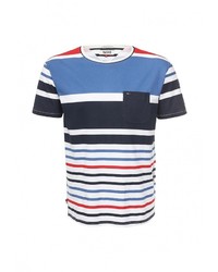 Мужская разноцветная футболка от Tommy Hilfiger Denim