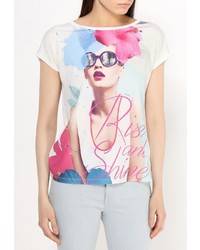 Женская разноцветная футболка от Troll