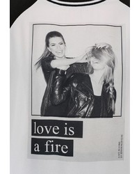 Женская разноцветная футболка от Troll