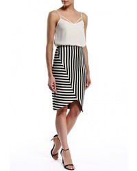 Разноцветная юбка-карандаш от adL