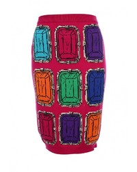 Разноцветная юбка-карандаш от Boutique Moschino