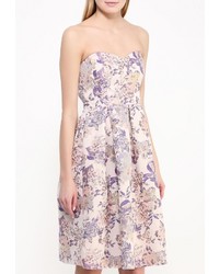 Разноцветное вечернее платье от LOST INK