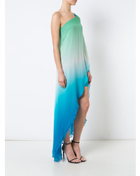 Разноцветное вечернее платье от Haney