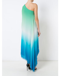 Разноцветное вечернее платье от Haney