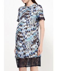 Разноцветное вечернее платье от MammySize