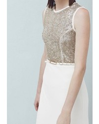 Разноцветное вечернее платье от Mango