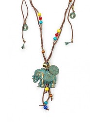 Разноцветное колье от Art-Silver