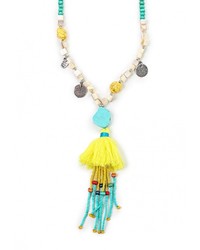 Разноцветное колье от Art-Silver