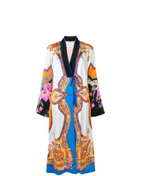 Женское разноцветное пальто дастер от Etro