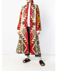 Женское разноцветное пальто дастер от Jessie Western
