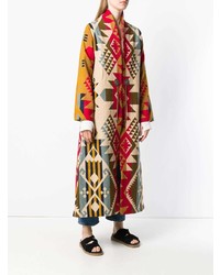Женское разноцветное пальто дастер от Jessie Western
