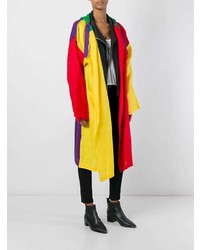 Женское разноцветное пальто дастер от Jc De Castelbajac Vintage