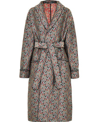 Женское разноцветное пальто с принтом от ALEXACHUNG