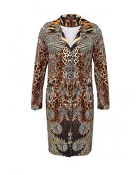 Женское разноцветное пальто от Adzhedo