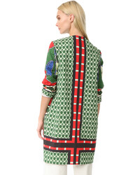 Женское разноцветное пальто от Stella Jean