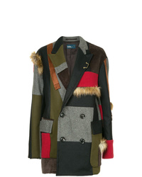 Женское разноцветное пальто от Kolor