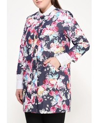 Женское разноцветное пальто от Lina