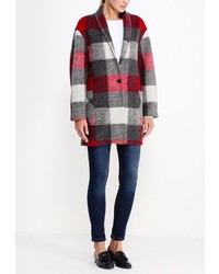 Женское разноцветное пальто от Tommy Hilfiger