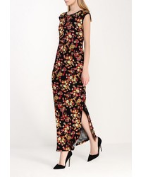 Разноцветное платье-макси от Adzhedo