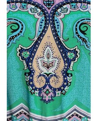 Разноцветное платье-макси от Baon