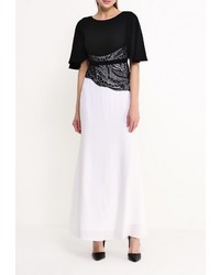 Разноцветное платье-макси от BCBGMAXAZRIA