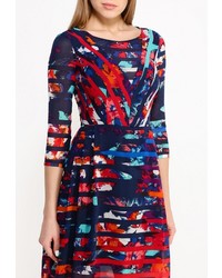 Разноцветное платье-макси от Befree