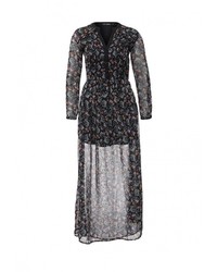 Разноцветное платье-макси от Befree