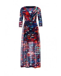 Разноцветное платье-макси от Befree