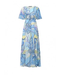 Разноцветное платье-макси от Befree