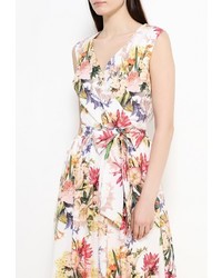 Разноцветное платье-макси от Bezko