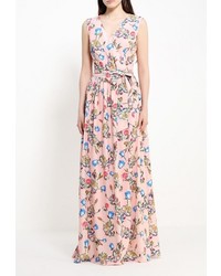 Разноцветное платье-макси от Bezko