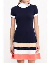 Разноцветное платье-макси от Hugo