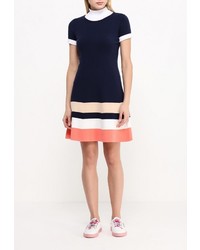 Разноцветное платье-макси от Hugo