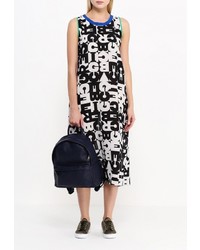 Разноцветное платье-макси от Iceberg