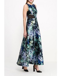 Разноцветное платье-макси от LAMANIA