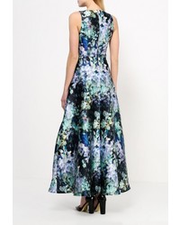 Разноцветное платье-макси от LAMANIA