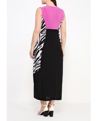 Разноцветное платье-макси от Lina