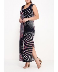 Разноцветное платье-макси от Lina