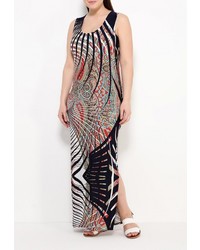 Разноцветное платье-макси от Lina