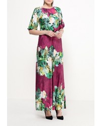 Разноцветное платье-макси от MadaM T