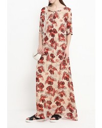 Разноцветное платье-макси от MAX&amp;Co