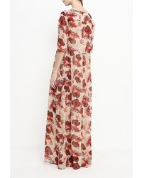 Разноцветное платье-макси от MAX&amp;Co