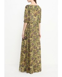 Разноцветное платье-макси от MAX&amp;Co