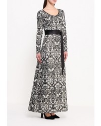 Разноцветное платье-макси от Piena