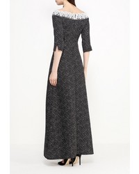 Разноцветное платье-макси от Piena