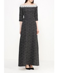 Разноцветное платье-макси от Piena