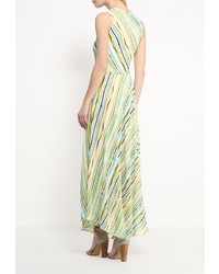 Разноцветное платье-макси от Sweewe