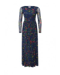 Разноцветное платье-макси от Zarina