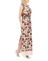 Разноцветное платье-макси от Спартак