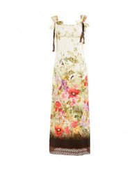 Разноцветное платье-макси от Спартак